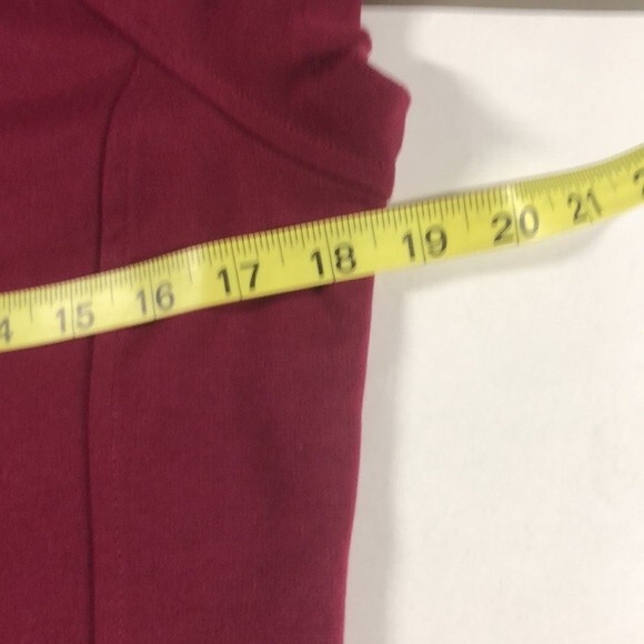 Joe Fresh Sz 8 Burgundy Knit Dress - Picture 6 of 7